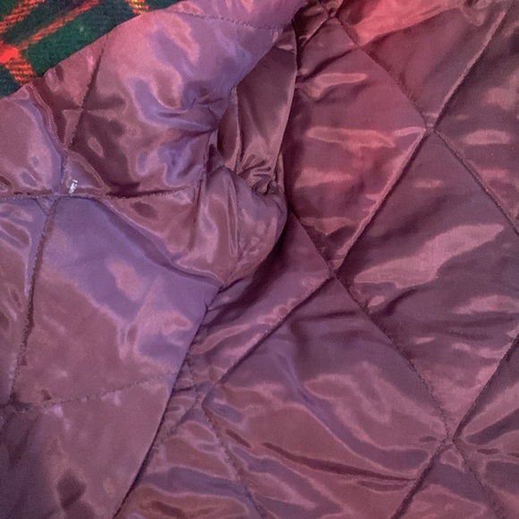 Vintage Weather Winky Plaid Wool Coat size 4T w/ hat - Picture 6 of 9